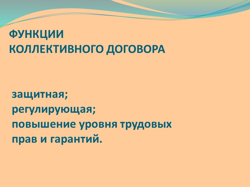 Для молодежных советов: Дополнительно включить в КД раздел «Гарантии деятельности молодежи» Социально – трудовые