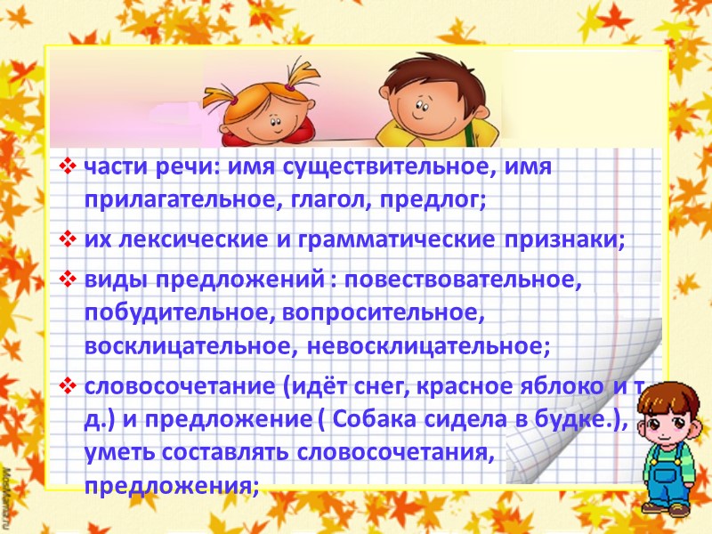 названия компонентов  и  результатов  умножения и деления; таблицу сложения(наизусть)  однозначных