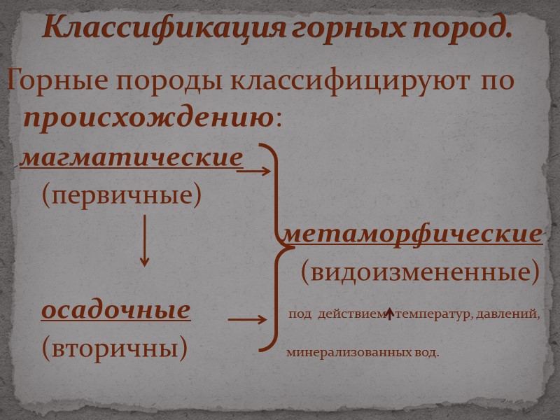 Излом – характер поверхности  раскола минерала . Различают :   раковистый (кварц),землистый