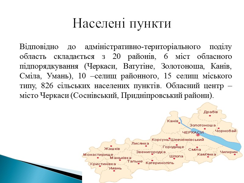 Імпорт та експорт Черкаської області