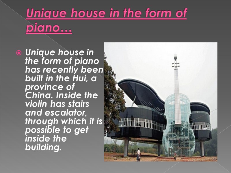 Unique house in a cloud …  Australian architect of the company's McBride Charles