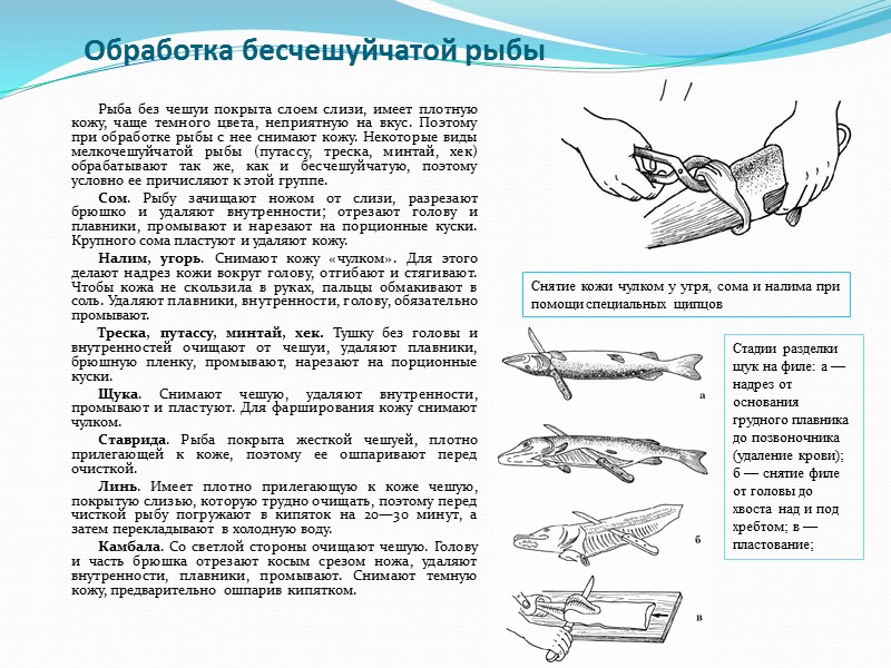 Рыба минтай отварная технологическая карта