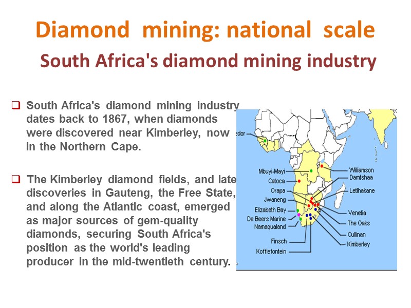 Diamond  mining
