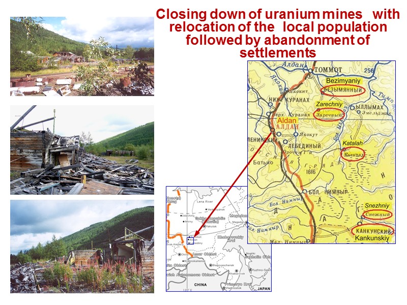 At Khovu-Aksy (Tyva Republic), the problem of storage of poisonous wastes of the closed