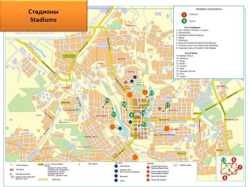 Тренировочные базы    Training bases