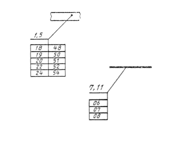 Условные графические обозначения приборов, несущих и опорных конструкций для прокладки внешних проводок принимают по