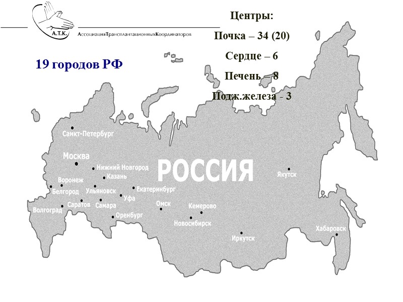 Мировая статистика по донорам со смертью мозга   19* 12 8 17 *