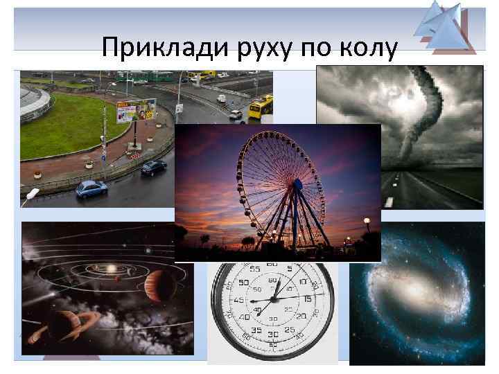 Приклади руху по колу б в 