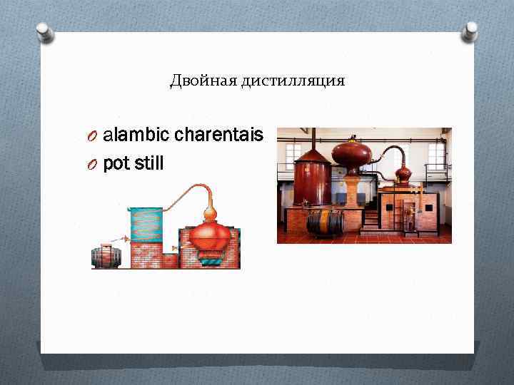 Двойная дистилляция O аlambic charentais O pot still 