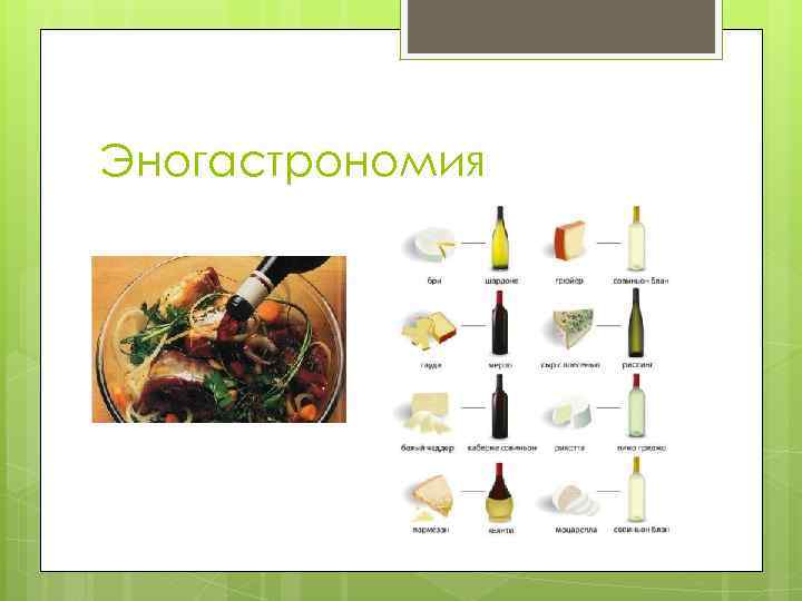 Эногастрономия 