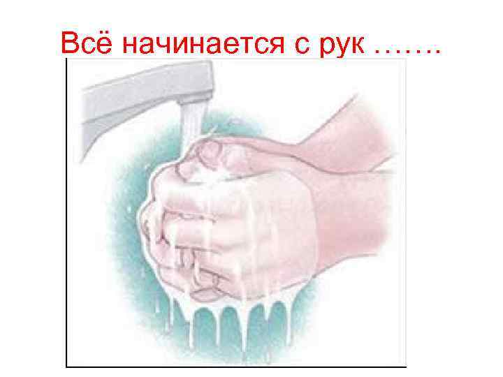 Всё начинается с рук ……. 