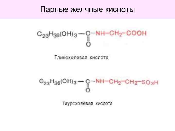 Парные желчные кислоты 