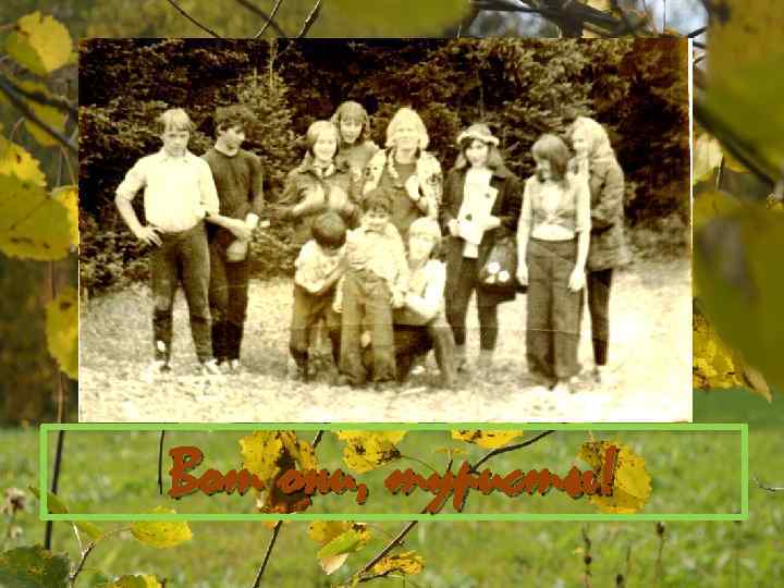 Вот они, туристы! 