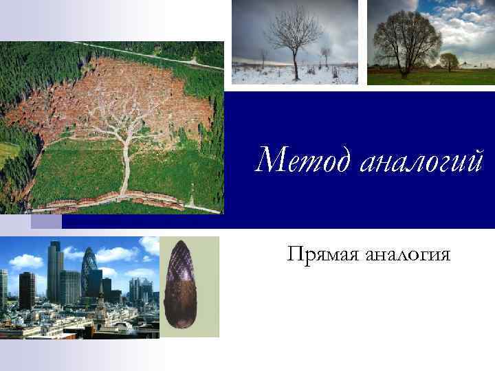 Метод аналогий Прямая аналогия 