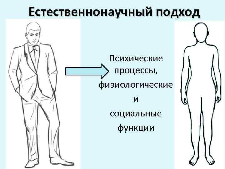 Естественнонаучный подход Психические процессы, физиологические и социальные функции 