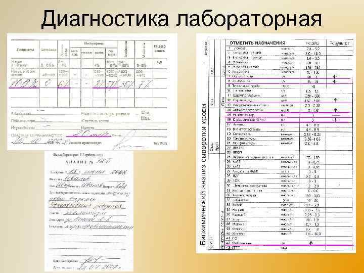 Диагностика лабораторная 