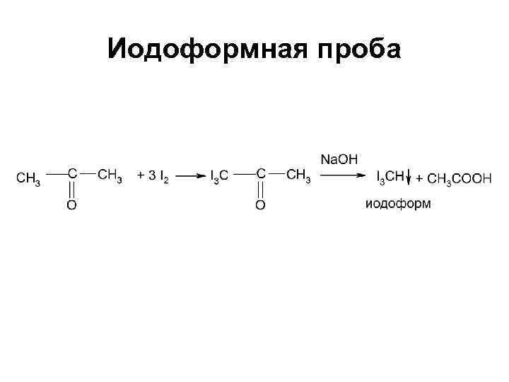 Иодоформная проба 