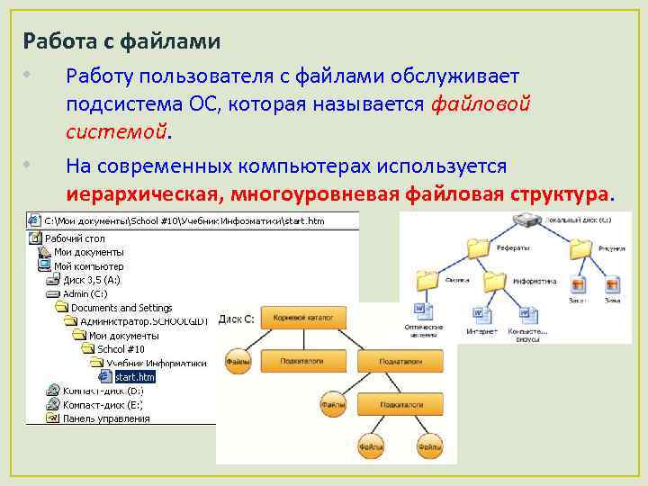 Работа с файлами c