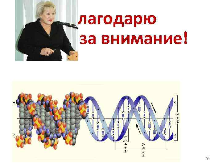 Благодарю за внимание! 79 