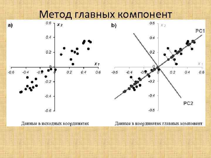 Метод главных компонент для изображений