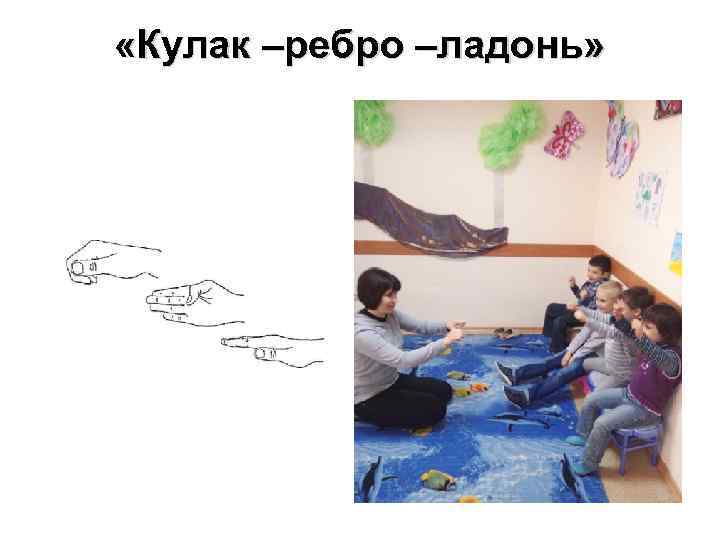  «Кулак –ребро –ладонь» 