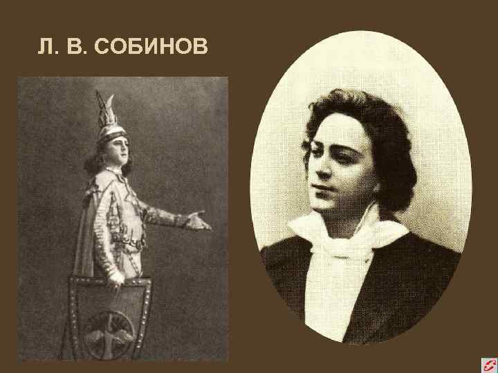 Л. В. СОБИНОВ 