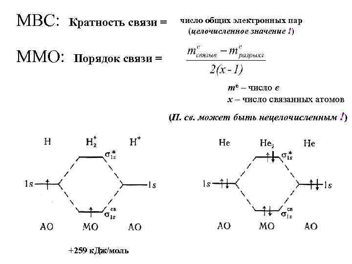 Порядок связи. Метод молекулярных орбиталей кратность связи. Кратность связи в молекуле формула. Кратность связи ММО. Кратность порядок связи.