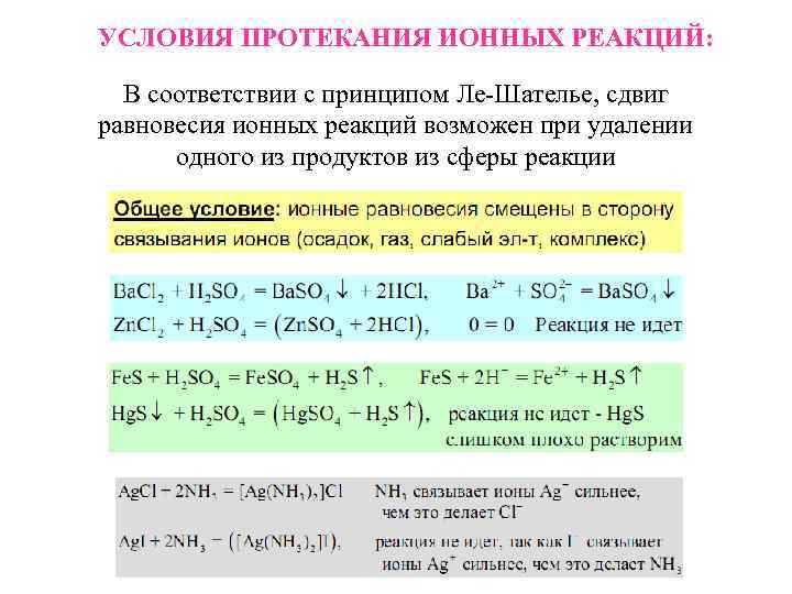 Из предложенных реакций возможны реакции