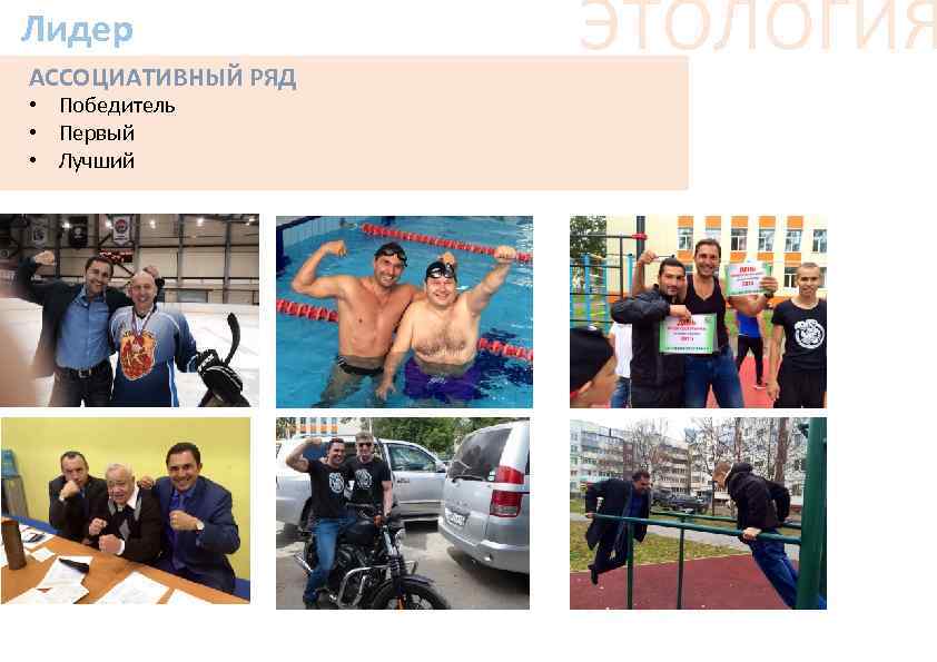 Лидер АССОЦИАТИВНЫЙ РЯД • Победитель • Первый • Лучший ЭТОЛОГИЯ 
