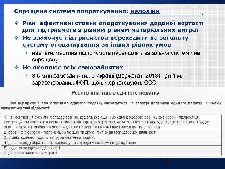 Спрощена система оподаткування: недоліки v Різні ефективні ставки оподаткування доданої вартості для підприємств з