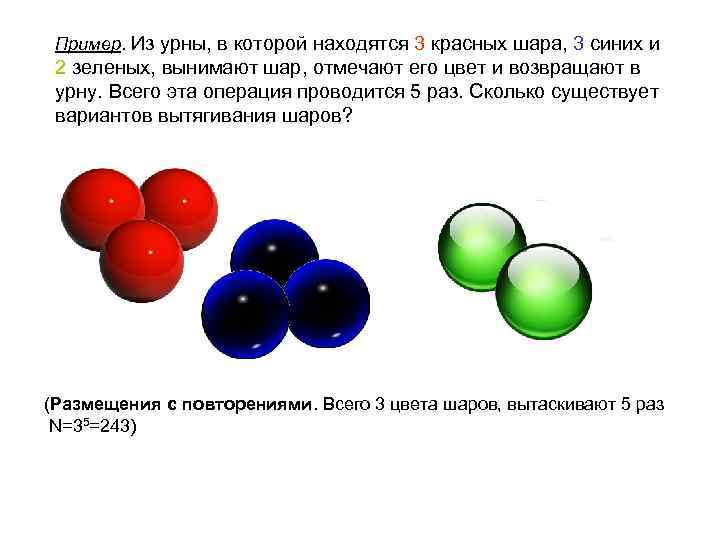 На сколько зеленых шаров меньше чем красных