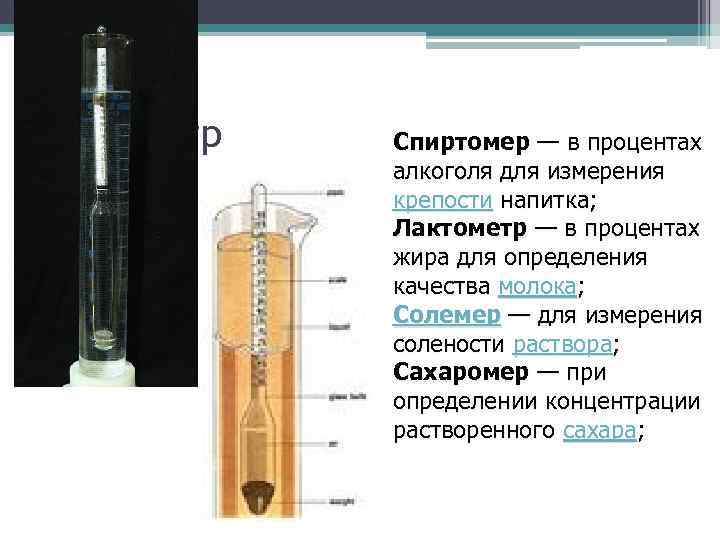 На рисунке 145 изображены два прибора плавающие в воде называемые ареометрами