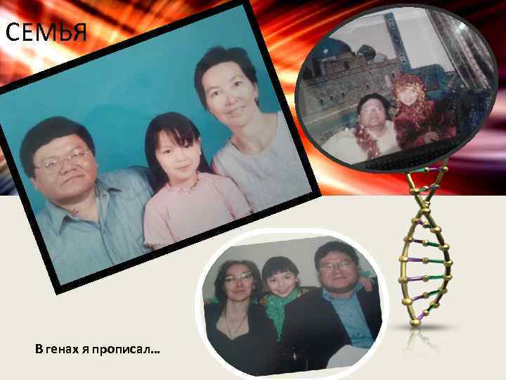 СЕМЬЯ АЙМАН В генах я прописал… 