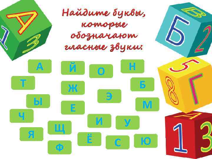 А Й Т Ч Я О Ж Ы Ф Б Э Е Щ Н