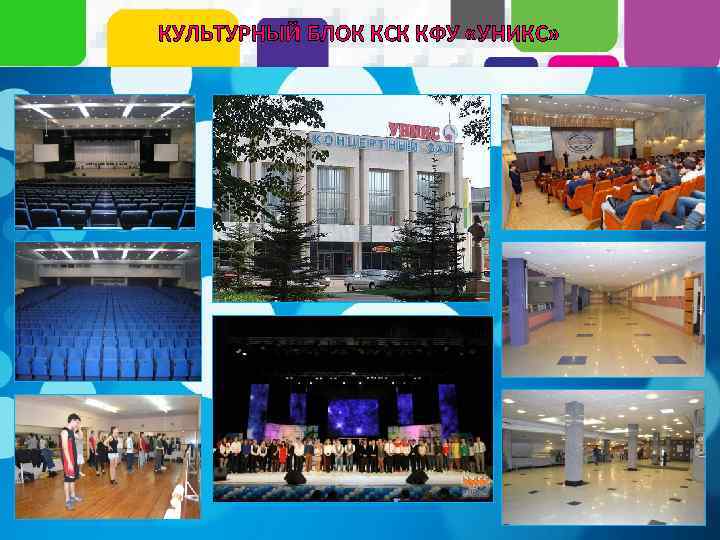 КУЛЬТУРНЫЙ БЛОК КСК КФУ «УНИКС» 