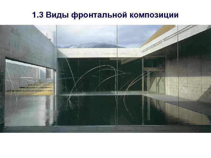 1. 3 Виды фронтальной композиции 