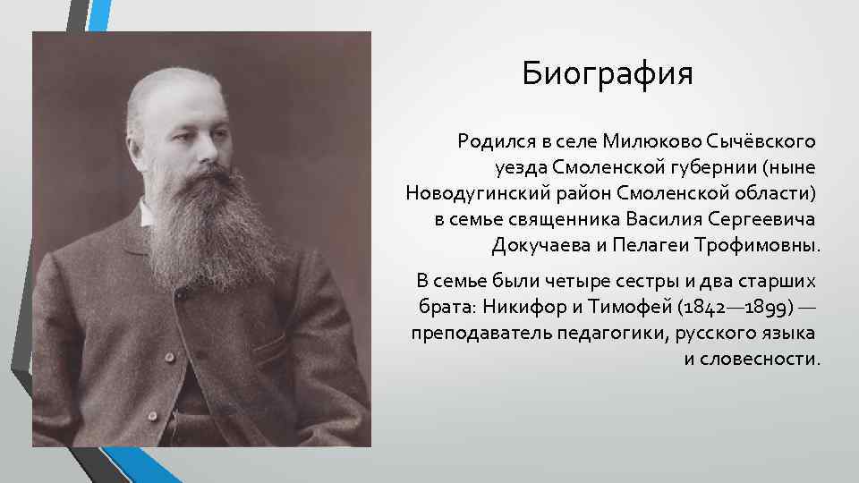 Биография Родился в селе Милюково Сычёвского уезда Смоленской губернии (ныне Новодугинский район Смоленской области)