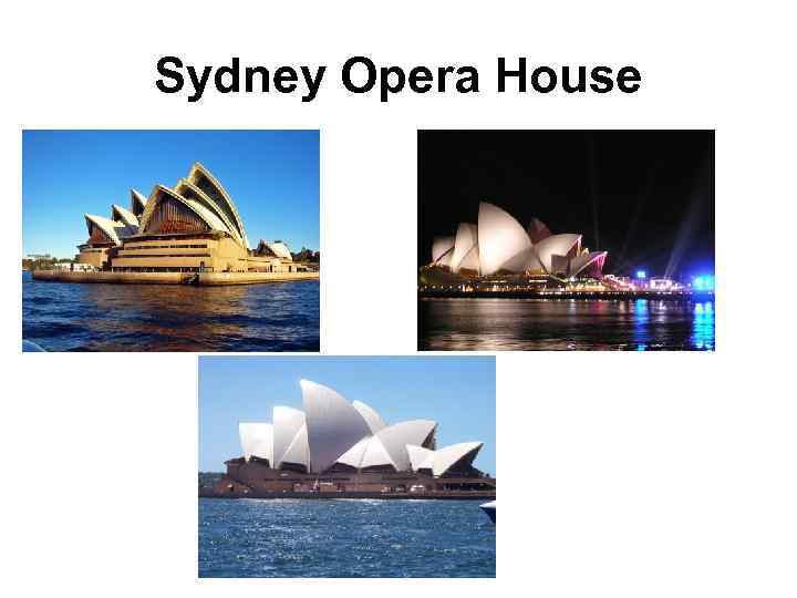 Sydney Opera House 