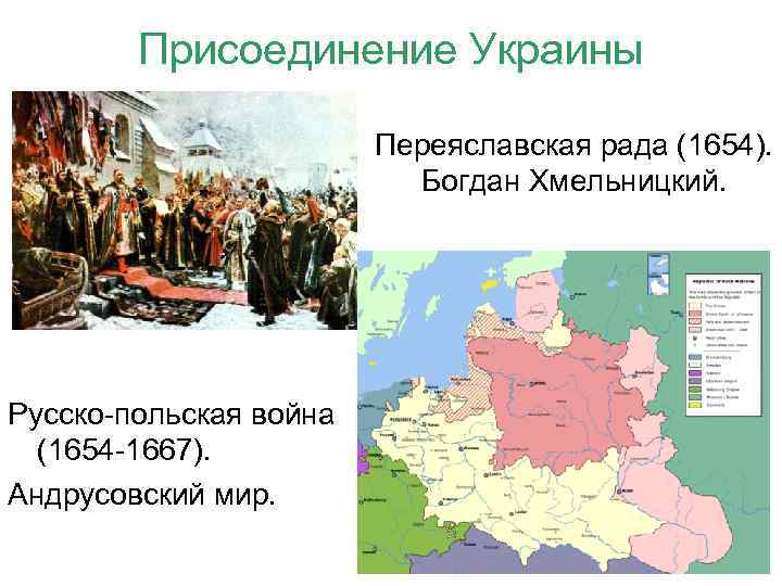 Переяславская рада схема