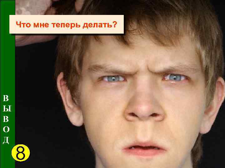 Что мне теперь делать? В Ы В О Д 8 