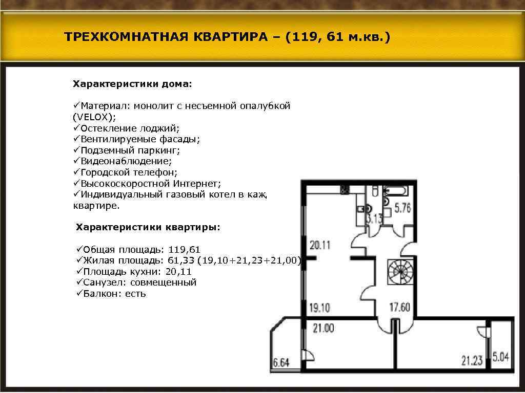 Что такое карта характеристики жилья