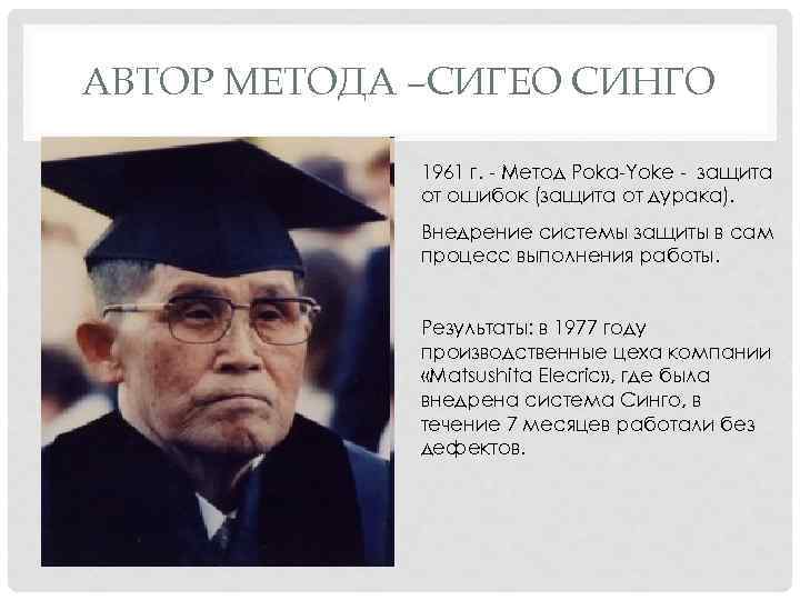 Метод автор