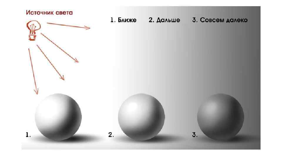 Теория светотени в рисунке
