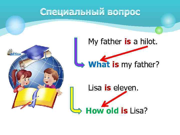 My father is a hilot. What is my father? Lisa is eleven. How old