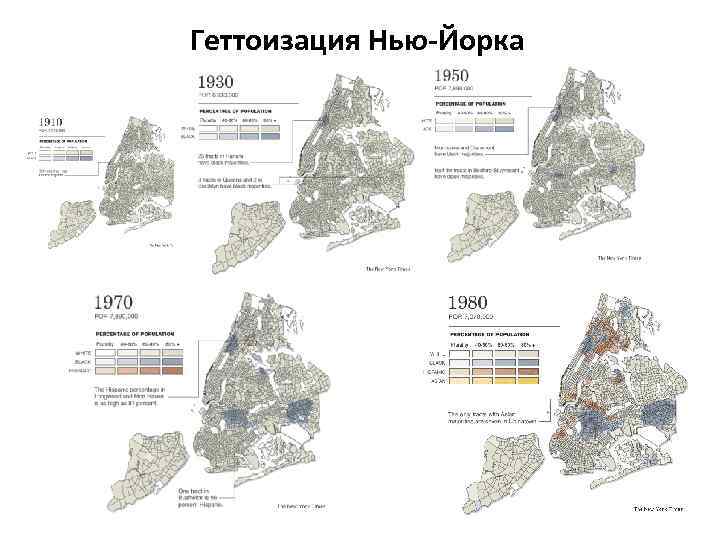 Геттоизация Нью-Йорка 