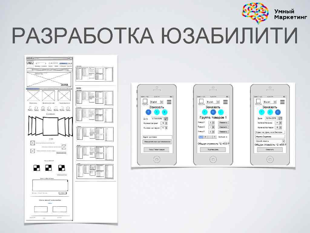 РАЗРАБОТКА ЮЗАБИЛИТИ 