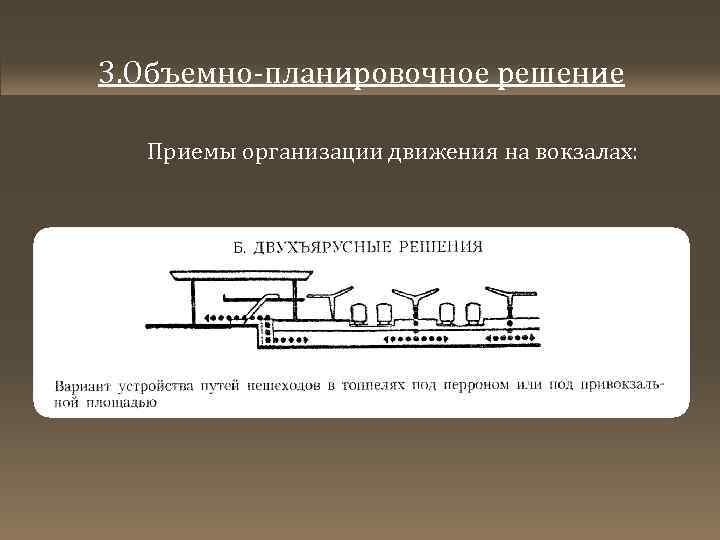 Объемно планировочные решения