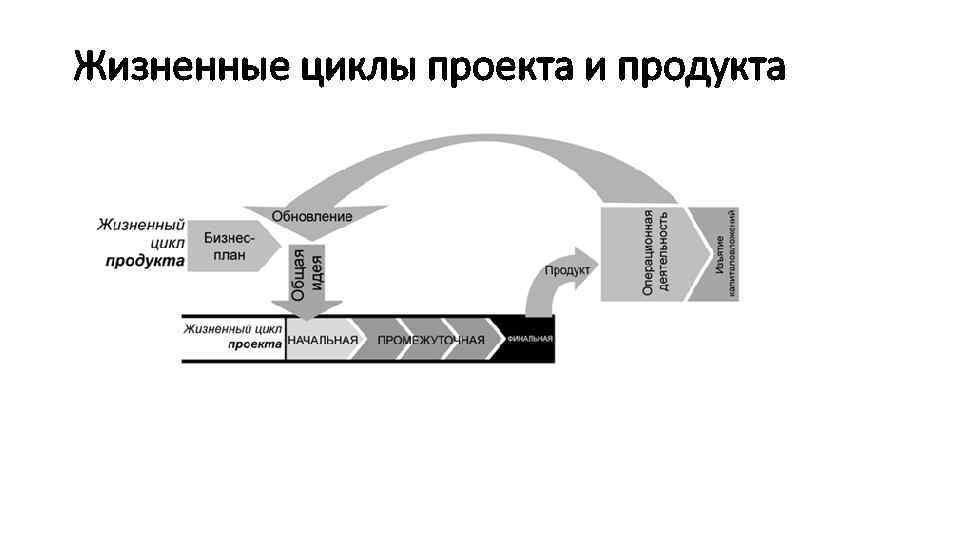 Жизненные циклы проекта и продукта 