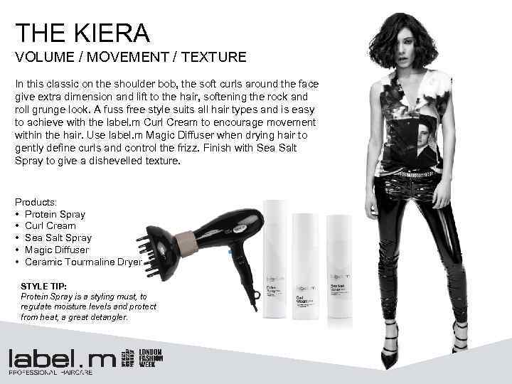 THE KIERA VOLUME / MOVEMENT / TEXTURE In this classic on the shoulder bob,