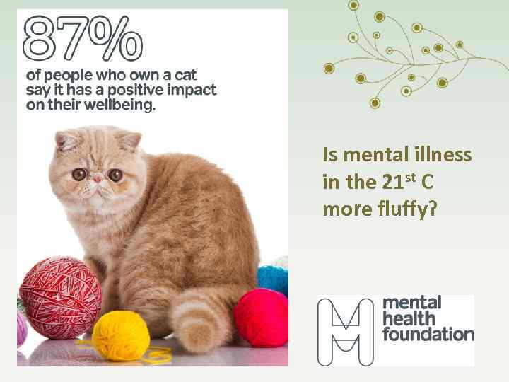 Is mental illness in the 21 st C more fluffy? 